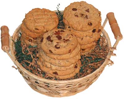 1 1/2 Dozen Cookie Gift Basket 1 1/2 Dozen Cookie Gift Basket